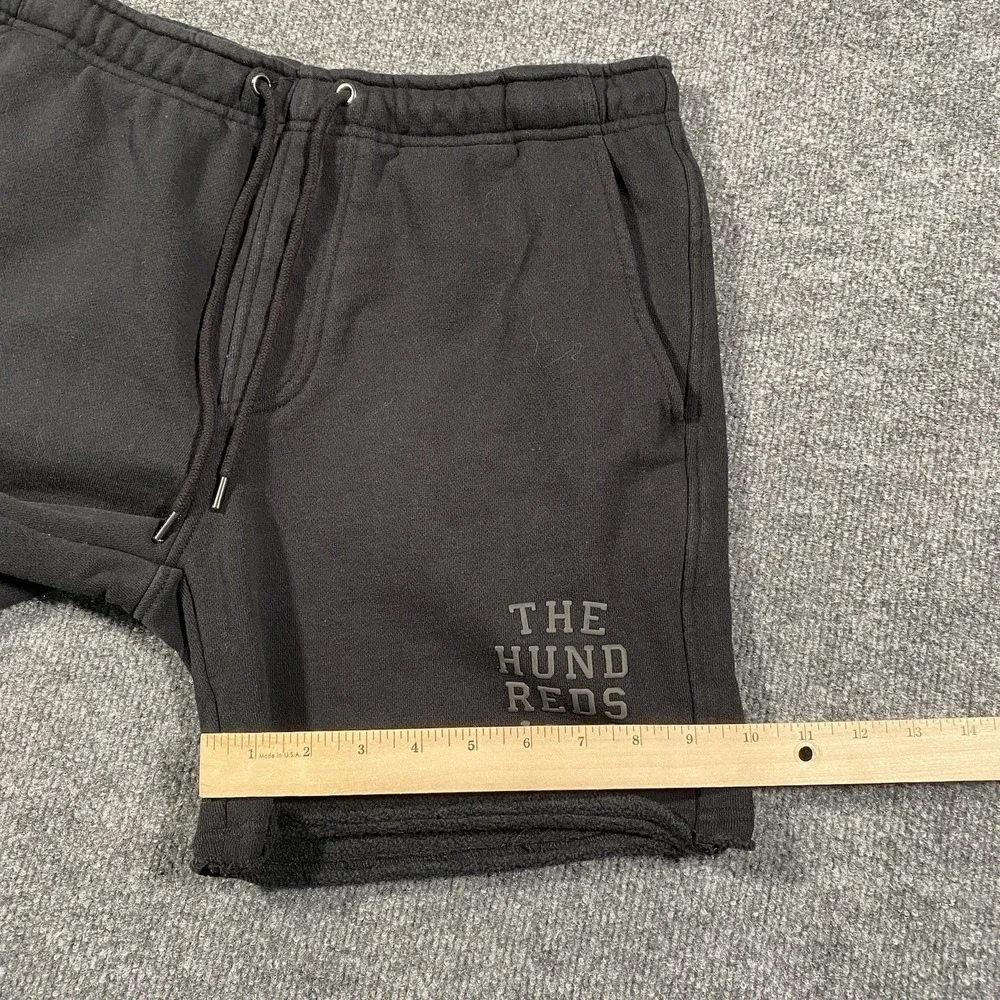 The Hundreds Fleece Cut Off Sweat Shorts Mens Size S Stretch Fit Gym Training